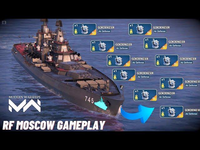 RF Moscow — With Full GOKDENIZ ER Air defense  | Modern Warships PC