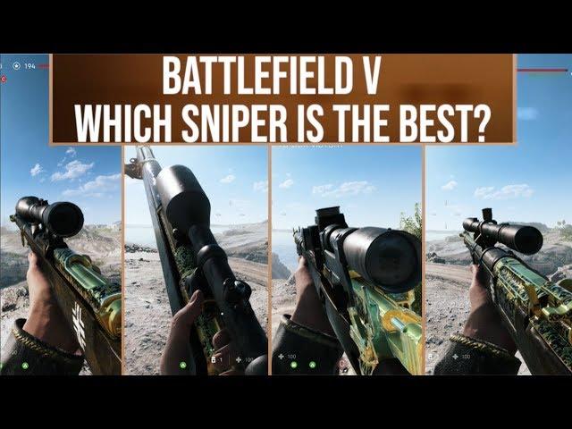 Battlefield 5 SNIPER TUTORIAL - Which Sniper is The Best? (RECON GUIDE)