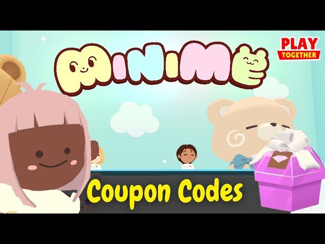 2 NEW Coupon Codes! (Minime Update Gifts) | Play Together Game