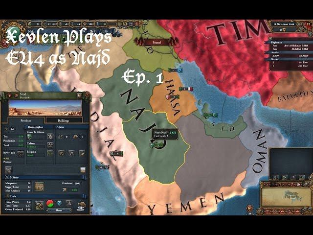 Europa Universalis IV: Let's Play Najd #1