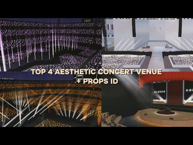 TOP 4 AESTHETIC CONCERT VENUE + PROPS ID || SAKURA SCHOOL SIMULATOR