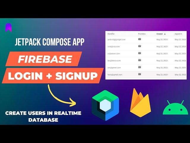 Mastering Firebase Integration: Jetpack Compose App with Login and SignUp Features