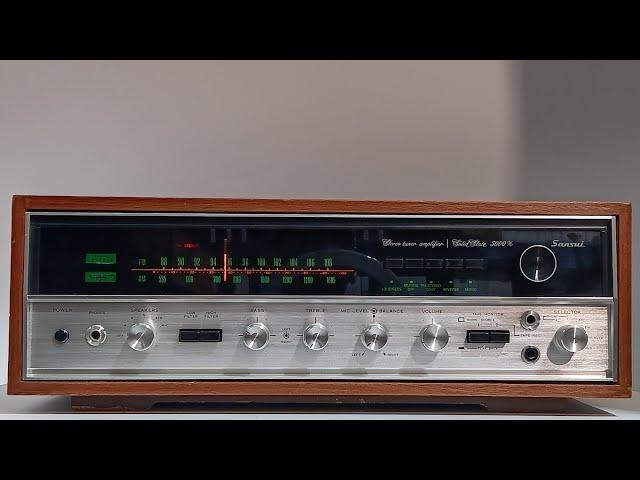 SANSUI 5000X VINTAGE RECEIVER - ALL NEW LIGHTS, RECAPPED, SERVICED W/ 1 YEAR WARRANTY