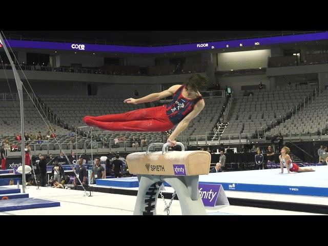 Stephen Nedoroscik  - Pommel Horse  - 2024 Xfinity U.S. Championships  - Senior Men Day 1