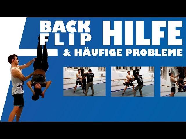 BACKFLIP / RÜCKWÄRTSSALTO HILFESTELLUNG - ANLEITUNG UND TIPPS ZUM BESSER WERDEN