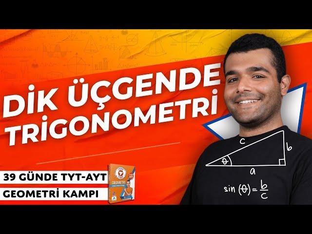 Dik Üçgende Trigonometri  39 Günde TYT-AYT Geometri  Kampı 🟨7.GÜN İlhan Hoca