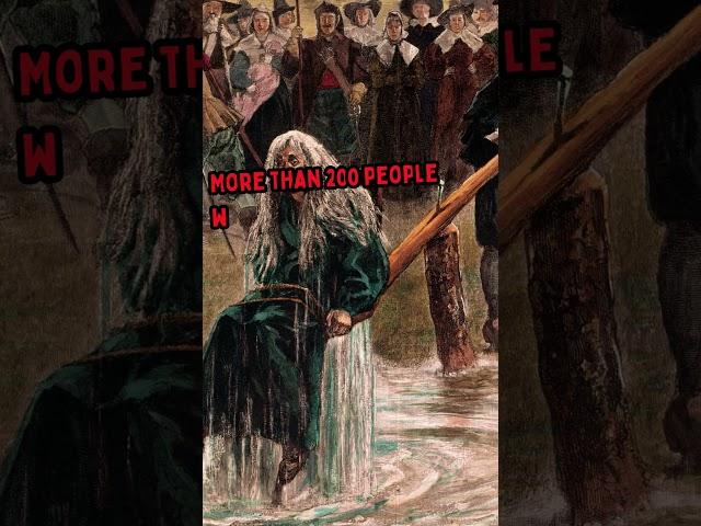 Unearthed Chronicles | Did You Know? - Witch Executions #halloween #shorts #didyouknow