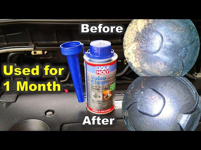 I tested Liqui Moly on Piston Carbon Removal: Liqui Moly Valve Clean Works on Piston Carbon Build up