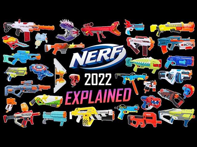 Every 2022 Nerf Blaster Explained in 10 Words or Less