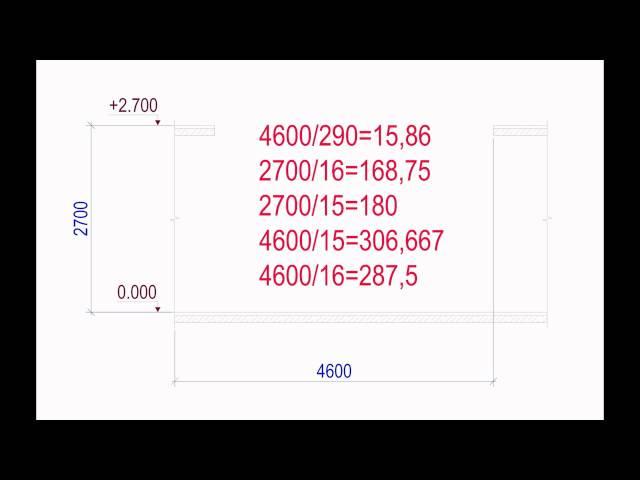 как рассчитать лестницу, ступени, косоур/ how to calculate the stairs, steps, kosour