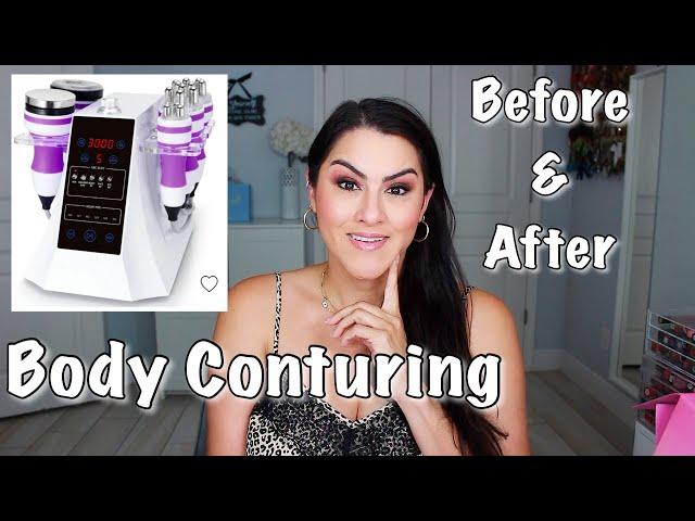 BODY CONTOURING AT HOME BEFORE AND AFTER