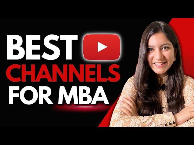 Best YouTube Channels For MBA Aspirants