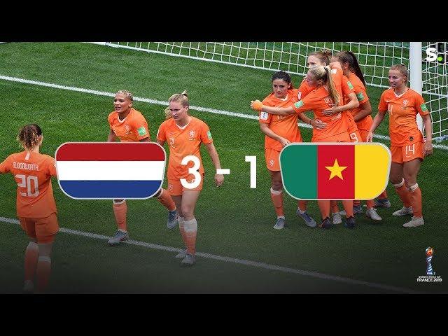 Miedema schiet Nederland voorbij Kameroen naar 1/8e finales