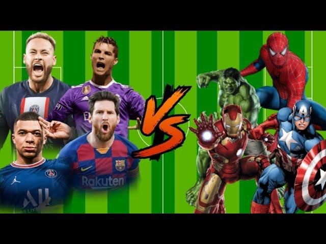 Football VS Avengers 