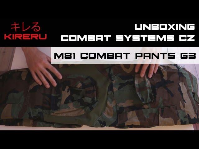 Combat Systems CZ Combat Pants G3 M81 Woodland | Unboxing