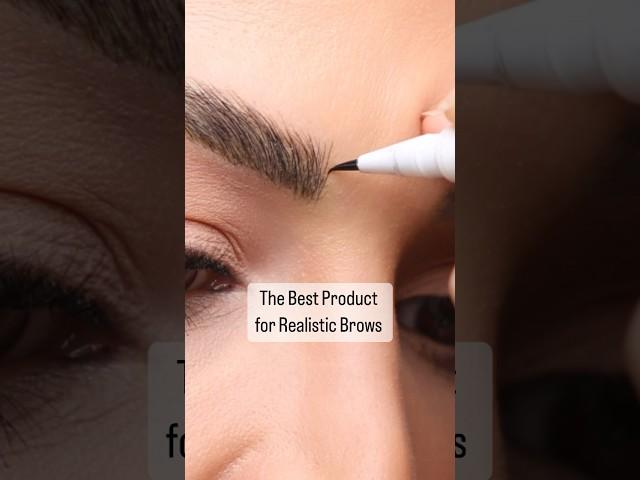 The BEST Product for Realistic Brows #shorts