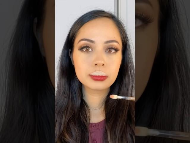 testing viral makeup hacks‼️lipstick hack #makeuphacks #beautyhacks #makeup
