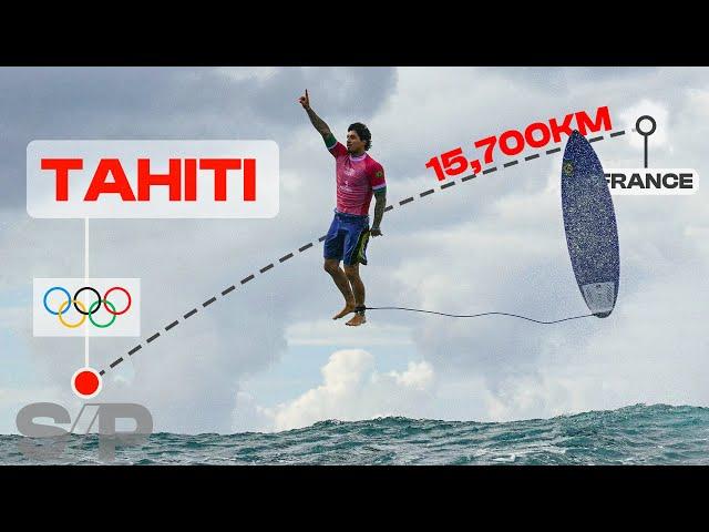 How the Olympic surfing event made history