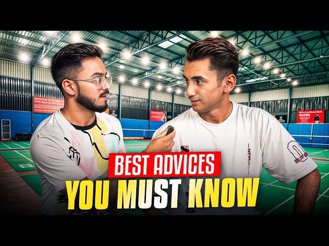 Best Advice from India's Top Badminton Players | Secrets to Success