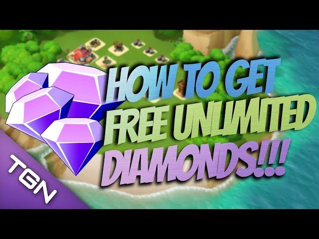 How to get FREE UNLIMITED Diamonds in Boom Beach!!!