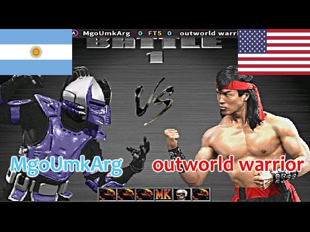 UMK3 - MgoUmkArg vs outworld warrior FT5