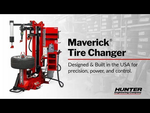 Take control of tire changing with the new Hunter Maverick®