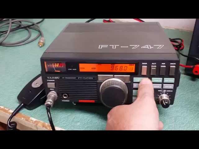 YAESU FT-747 GX HF Radio Transceive