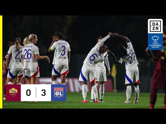 HIGHLIGHTS | AS Roma vs. Olympique Lyonnais - UEFA Women's Champions League 24-25 (Français)