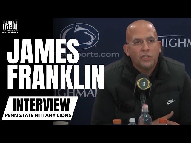 James Franklin Breaks Down Penn State vs. SMU Mustangs Playoff Matchup, Transfer Portal Chaos