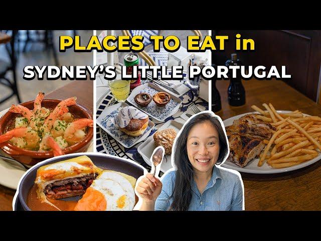 Visiting SYDNEY'S Little Portugal: Portuguese Food, Pastel de Nata & More! | Petersham Food Vlog