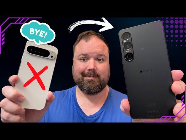 Lifelong Pixel 9 Pro XL User Switches to Sony Xperia 1 VI!