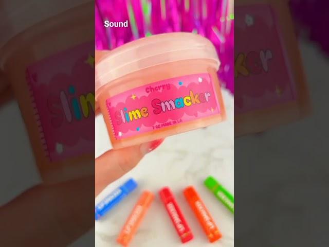 Lip SMACKER Lip Balm Slime Satisfying Video ASMR!