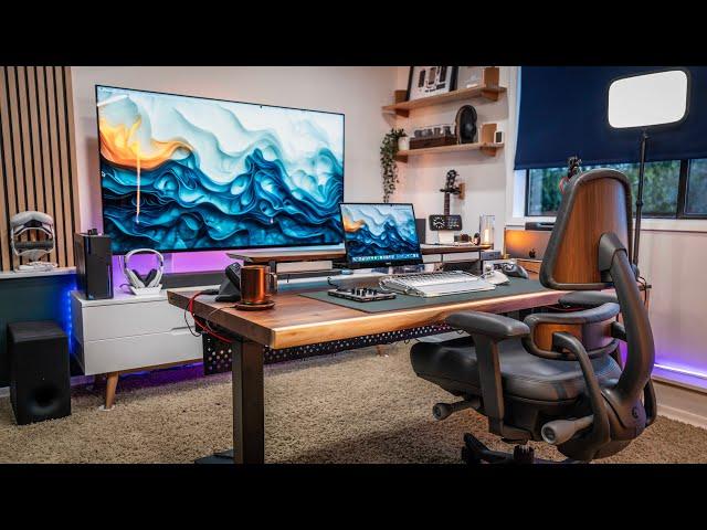 My Ultimate DREAM Desk Setup V5.0 and Studio Tour 2025 - THE FINAL