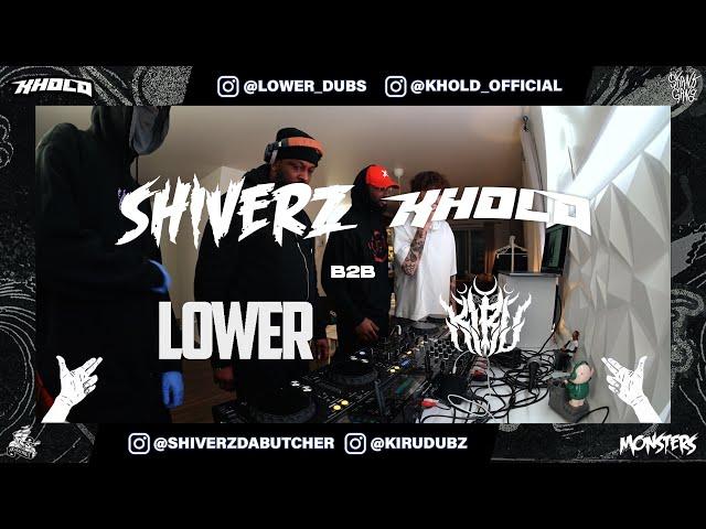 KHOLD B2B SHIVERZ B2B LOWER B2B KIRU | FULL LIVESTREAM