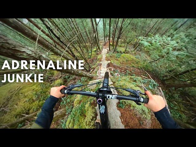 Crazy Speed Down the Gnarliest Mountain Bike Trails