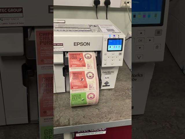 Colour Label Printers - KTEC UK #epson #printer #machine #labelapplicator #labelprinter