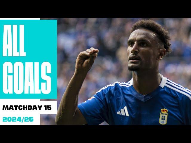 ALL GOALS MATCHDAY 15 LALIGA Hypermotion 2024/25