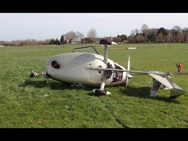 Gyroplane/gyrocopter landing accidents & possible errors