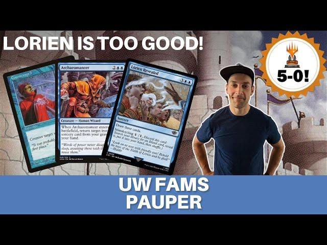 5-0! Lorien Revealed is a POWERHOUSE | MTG Pauper