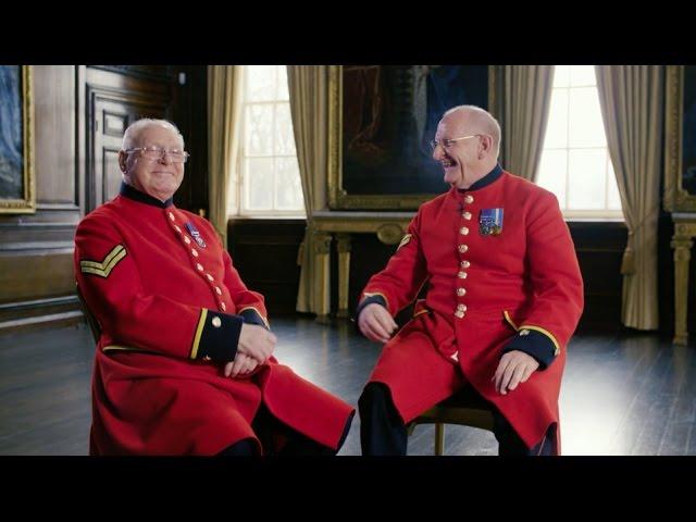 Chelsea Pensioners Telling Jokes