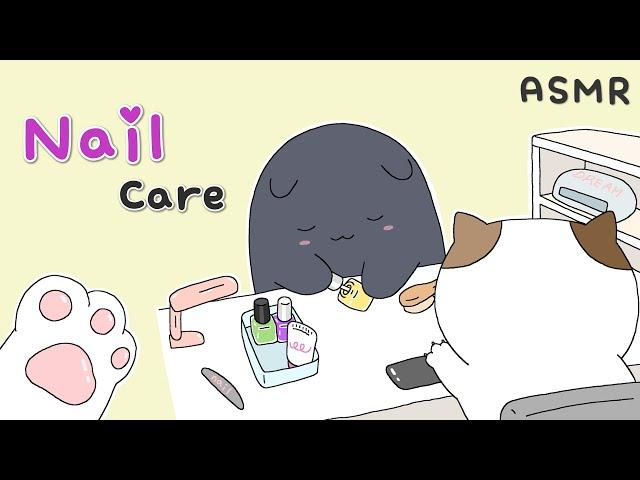 ASMR nail & hands Care | Spa Animation