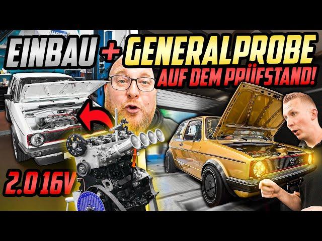 Der ERSTE START! - Golf 1 GTI 2.0 16V - Kann Marcos PLAN aufgehen?!