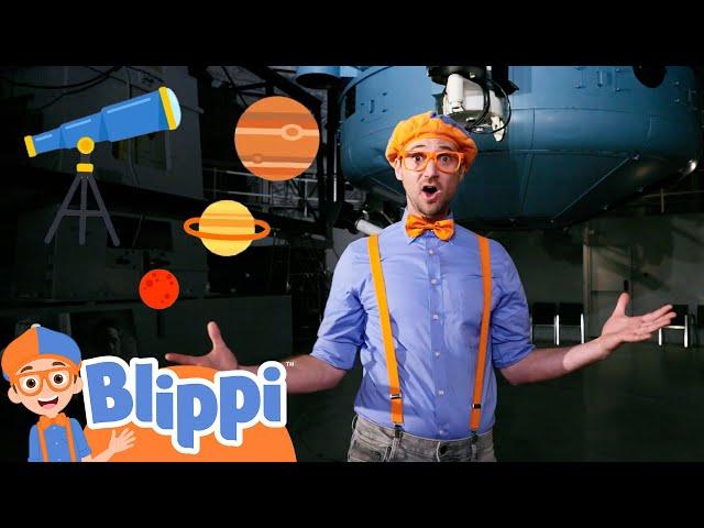 Blippi Learns About Planets At Mount Wilson Observatory! | Educational Videos for Kids