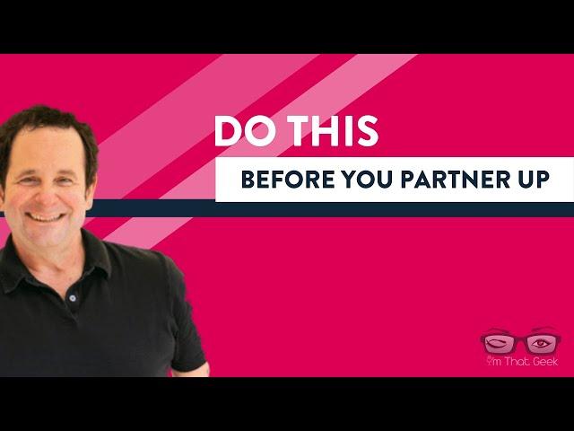 Roland Frasier on should I get a partner? Partnerships - yes or no?