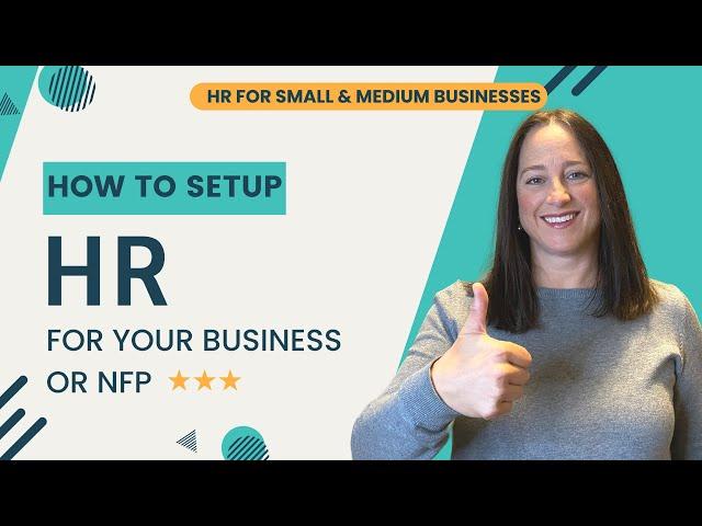 How To Setup HR For Your Business