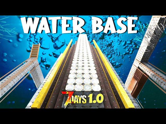 The Simplest Water Base Design – 7 Days to Die 1.0