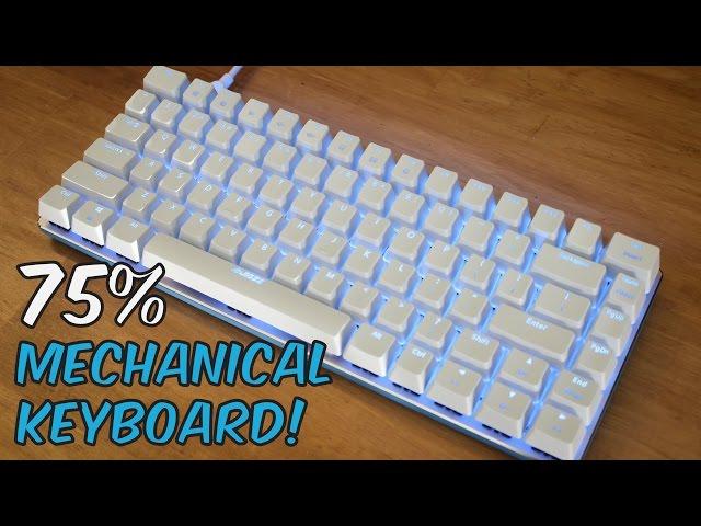 Ajazz AK33 Zorro Keyswitches 75% Gaming Mechanical Keyboard - Unboxing & Review