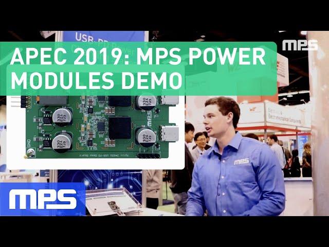 APEC 2019 | Modules Demo by Monolithic Power Systems