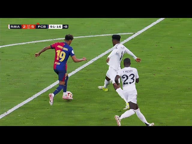 Lamine Yamal vs Real Madrid (Spanish Super Cup FINAL 2025) English Commentary - HD 1080i