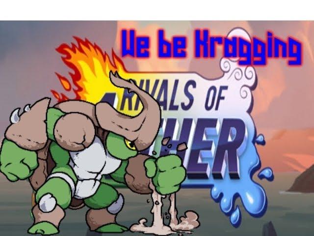 Rivals of aether Shenanigans | MPG plays Kragg